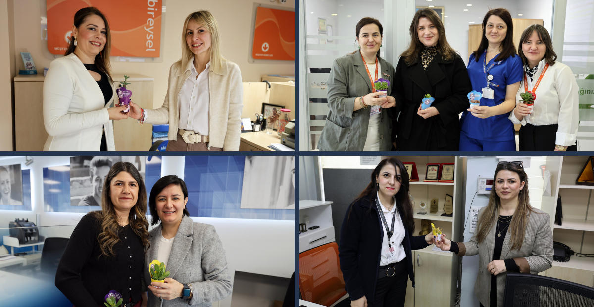 Çerkezköy’de 8 Mart Sürprizi! Kadınlara Gün Boyu Çiçek Dağıtıldı