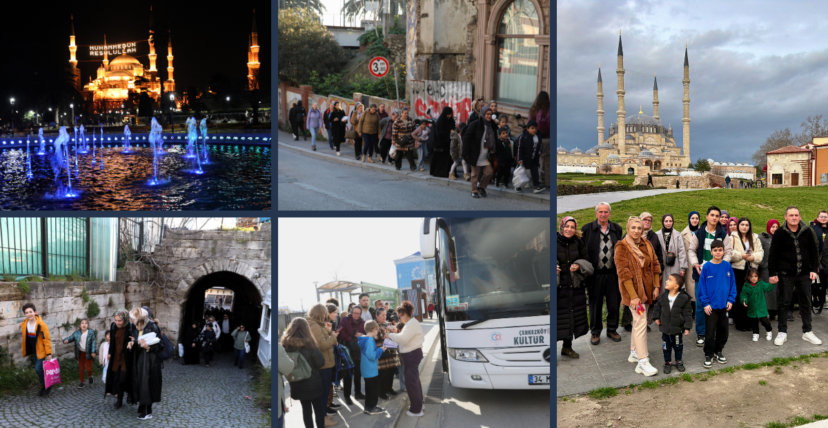 Çerkezköy’den Ramazan’a Manevi Yolculuk! Sultan Ahmet Ve Selimiye Gezileri Başladı