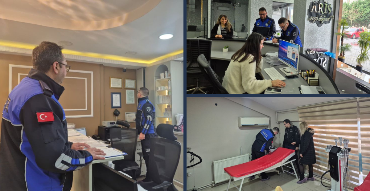 Çorlu’da Güzellik Salonlarına Sıkı Denetim! Kurallara Uymayana Yasal İşlem