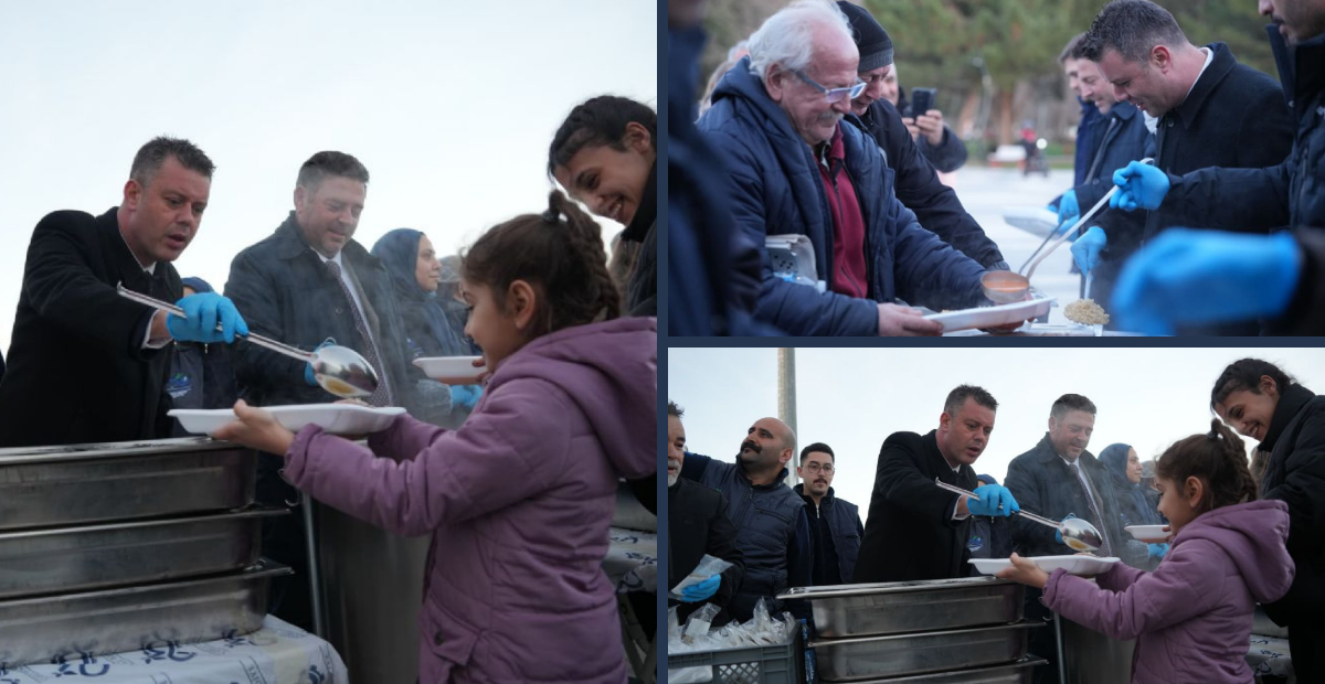 Çorlu’da Ramazan Bereketi! Cumhuriyet Parkı’nda Binler Aynı Sofrada