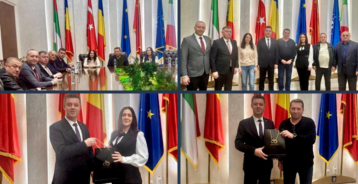 Çorlu’dan Romanya’ya Kritik Ziyaret! Sarıkurt Mecidiye’de İş Birliğini Masaya Yatırdı