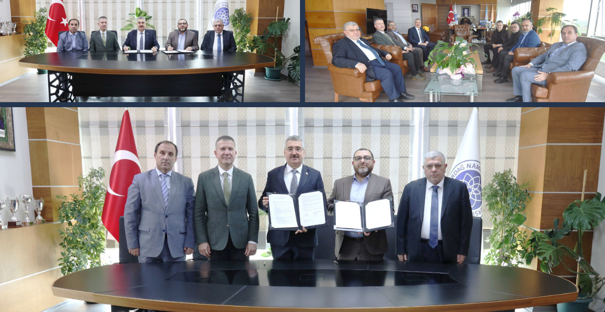 İlahiyat Külliyesi İçin Değerli İmza! Tekirdağ NKÜ Yerleşkesine Yeni Değer