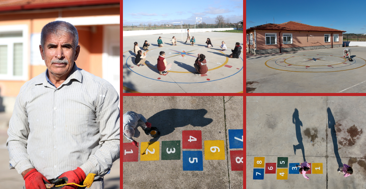 İnşaattan Okullara Uzanan Yol: Sefer Usta Çocukların Dünyasını Renklendiriyor