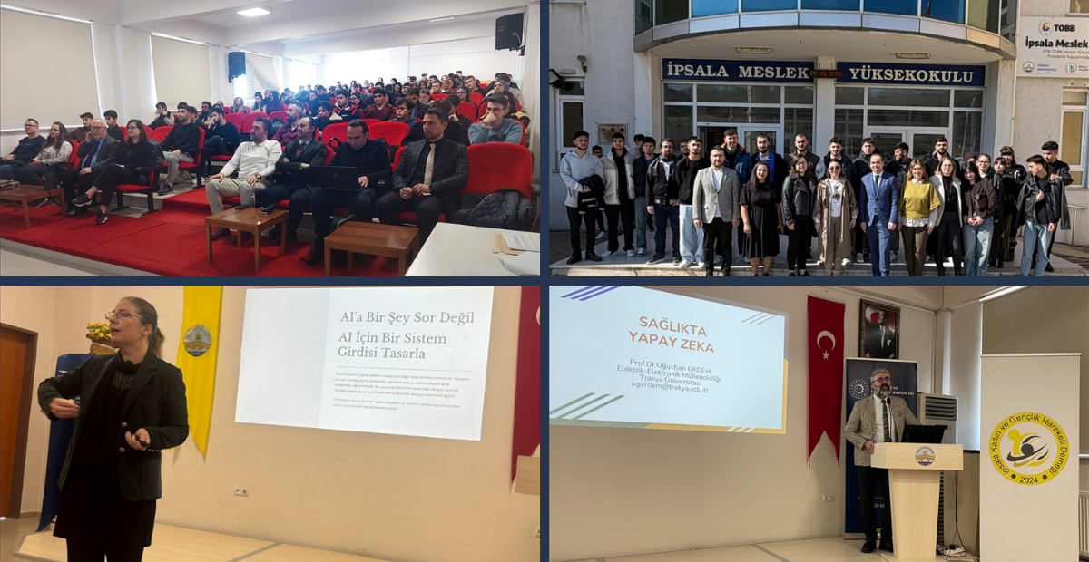 İpsala’da Yapay Zekâ Rüzgârı! Üniversite Öğrencileri Geleceğin Teknolojisiyle Buluştu