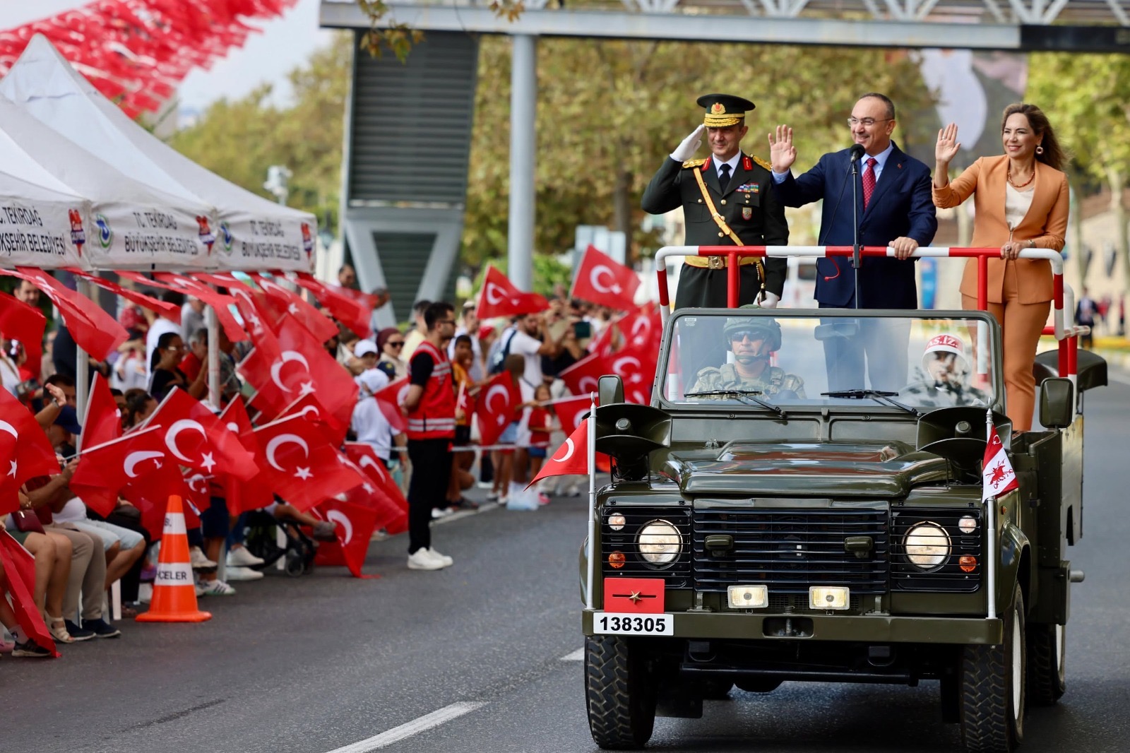 BÜYÜK ZAFER’İN 104. YILI TEKİRDAĞ’DA COŞKUYLA KUTLANDI