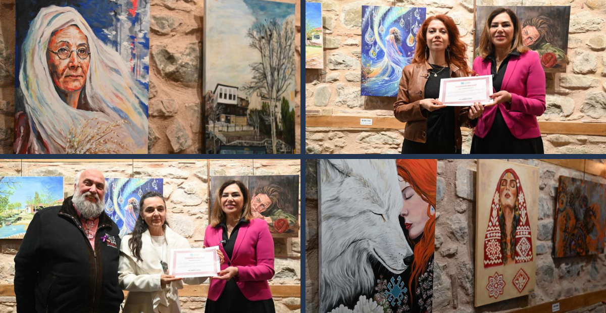 8 Mart’ta Kadın Ressamlardan Güçlü Mesaj: Emeğin Belleği Sergisi Kapılarını Açtı