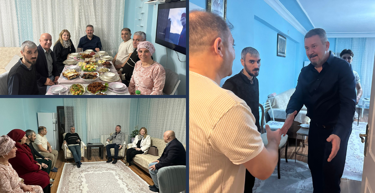 Ak Parti Tekirdağ Milletvekili Mestan Özcan Bu Kez Kürsüde Değil, Aile Sofrasındaydı