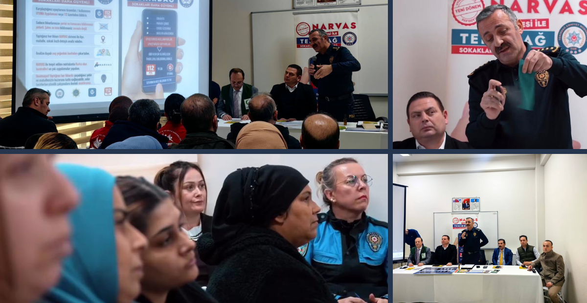 Annelerle Kritik Buluşma! Tekirdağ İl Emniyet Müdürü Turanlı’dan Uyuşturucuya Karşı Net Mesaj