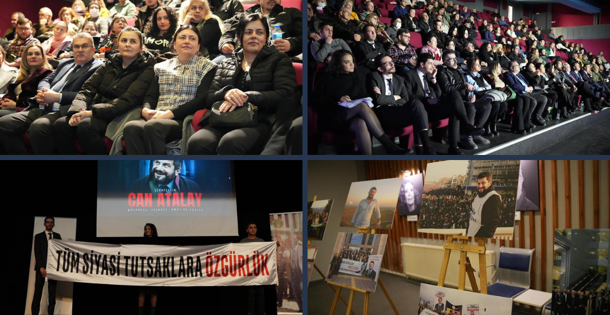 Cezaevinden Gelen Mektup Salonu Ayağa Kaldırdı! Can Atalay Belgeseline Çorlu’da Yoğun İlgi