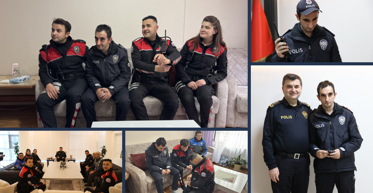 Edirne’de Eren’in Polis Olma Hayali Gerçek Oldu