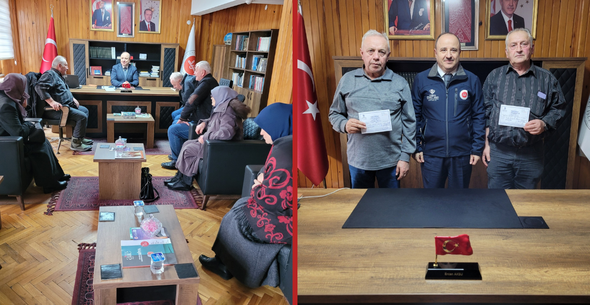 Edirne’de Gazze İçin Anlamlı Destek: Bulgaristan’daki Soydaş Ailelerden Bağış