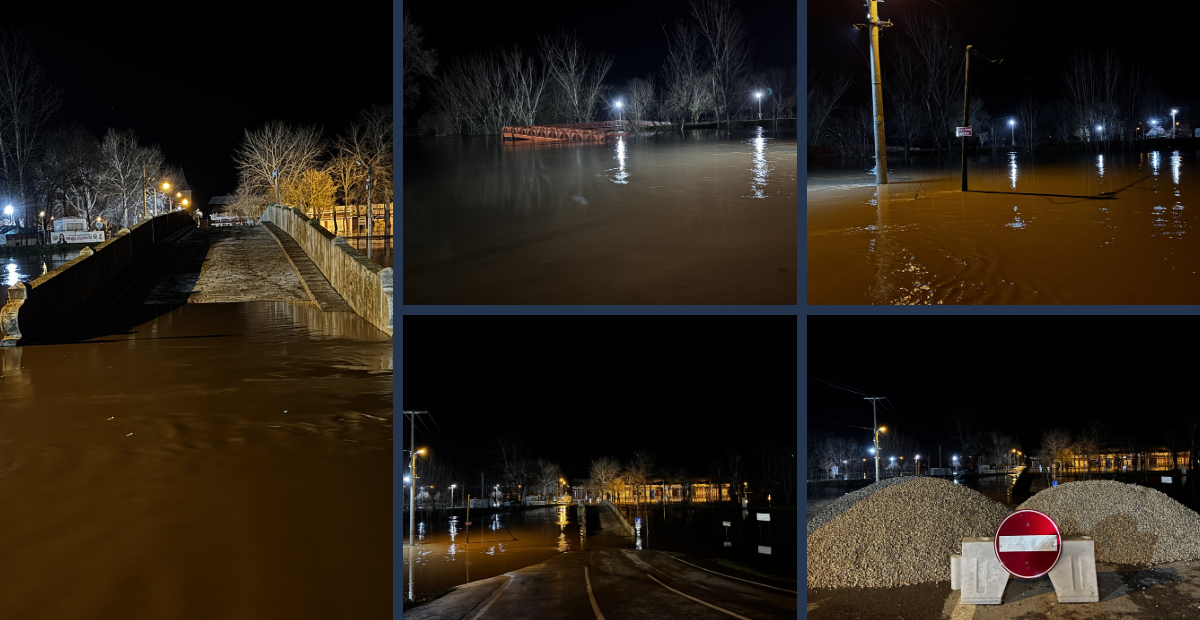 Edirne'de Tunca Nehri Taştı! Sarayiçi Sular Altında, DSİ Alarm Seviyesini Kırmızıya Çekti