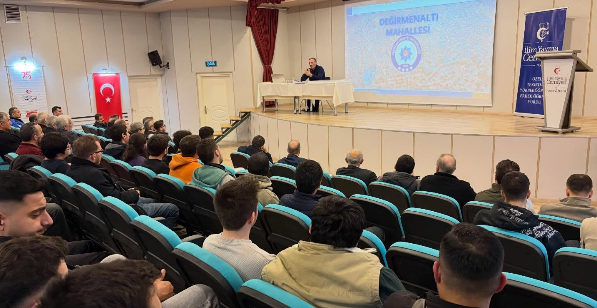 Gençlerle Kritik Buluşma! Tekirdağ’da Güvenlik Ve Gelecek Aynı Masada Konuşuldu