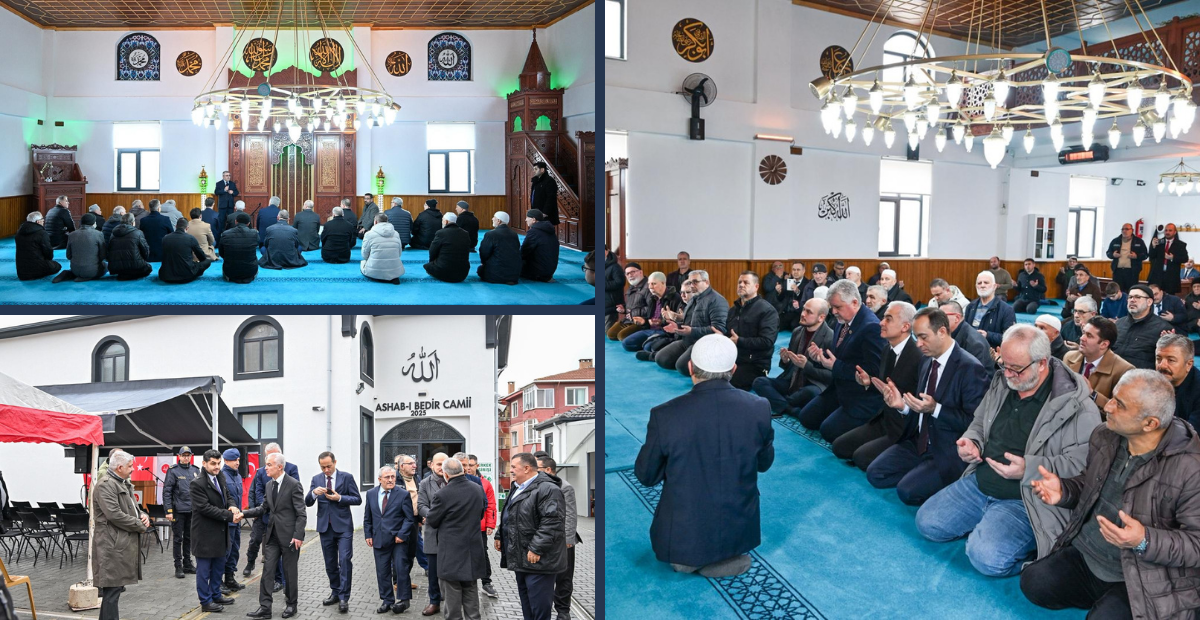 Kırklareli Lüleburgaz’da Büyük Buluşma: Ashab-ı Bedir Cami İbadete Açıldı