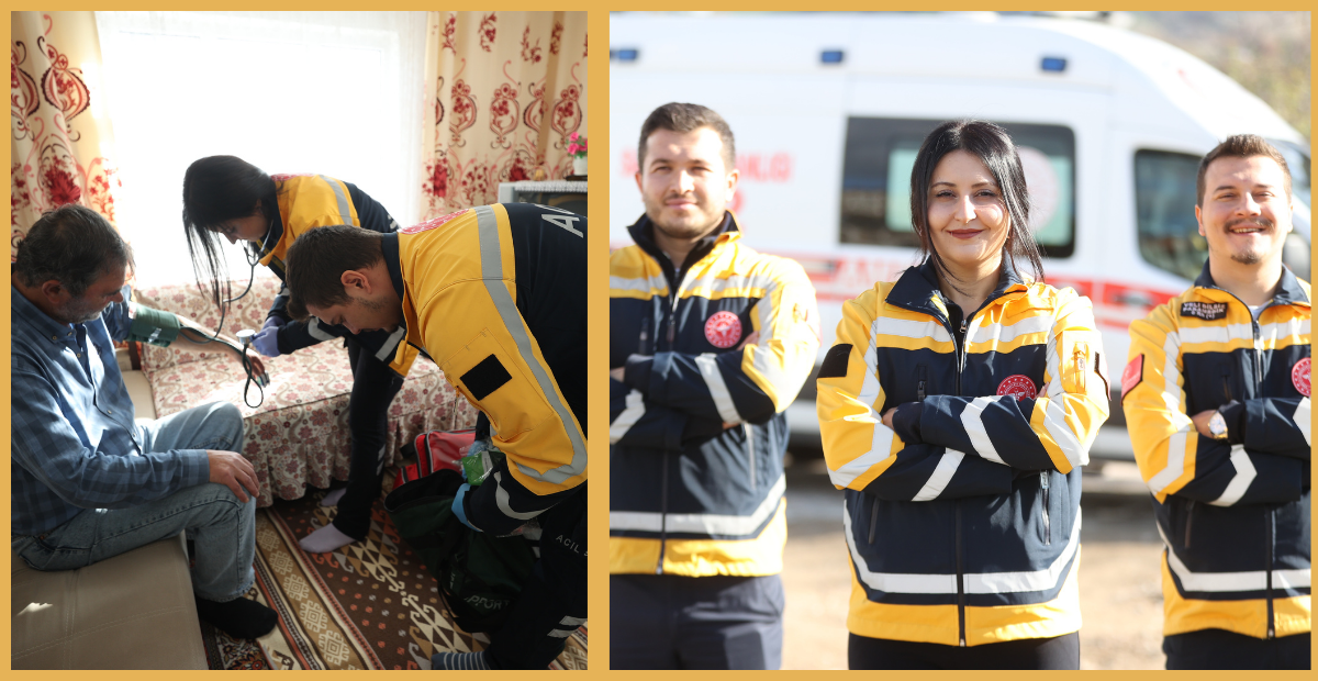 Kırklareli’nde 112 Ekipleri Zorlu Koşullarda Hayat Kurtarmak İçin Saniyelerle Yarışıyor