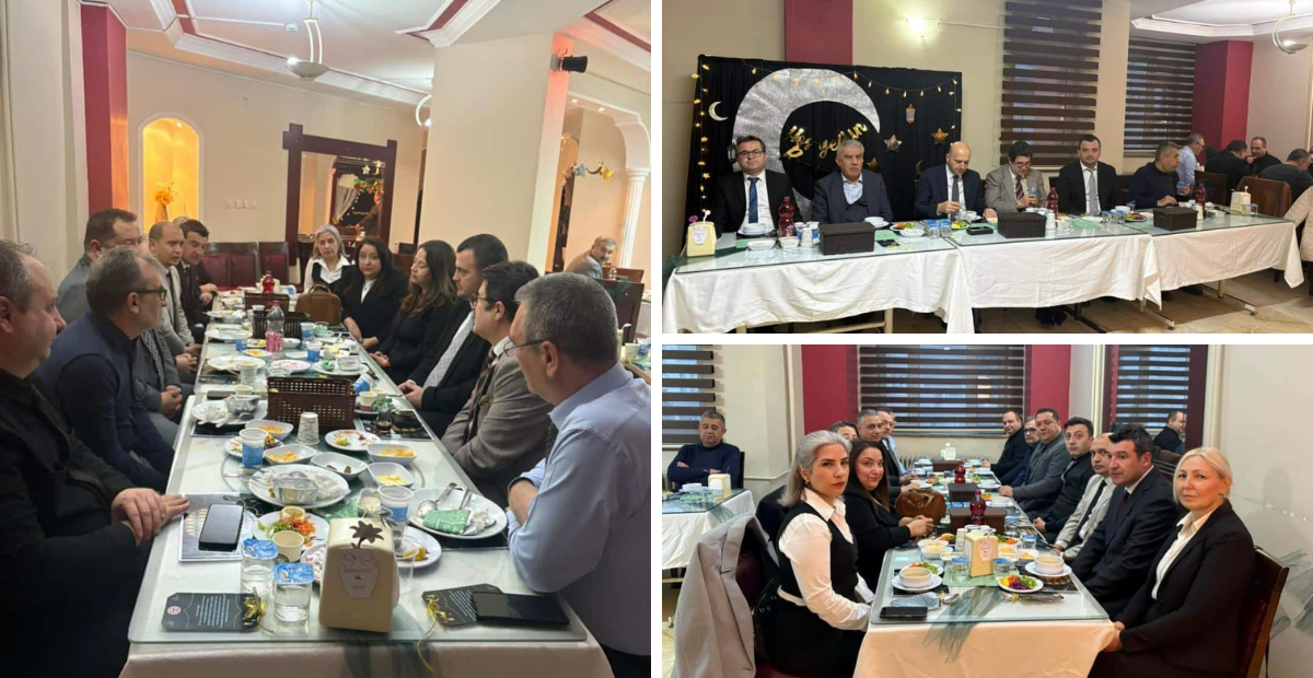 Tekirdağ Malkara’da Eğitim Camiası Ramazan Sofrasında Bir Araya Geldi