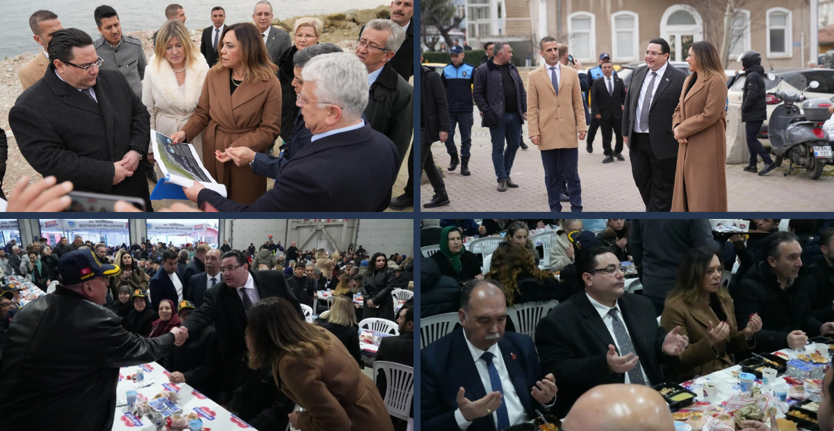 Marmaraereğlisi’nde İftar Buluşması! Binlerce Kişi Aynı Sofrada Bir Araya Geldi