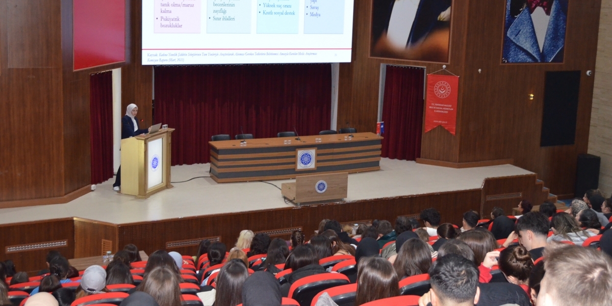 NKÜ'de “Şiddete Karşı Sıfır Tolerans” Semineri Düzenlendi