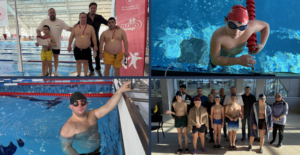 O Anlar Yürekleri Isıttı! Tekirdağ’da “Özel Çocuklar” Havuzda Hem Yarıştı Hem Gururlandırdı