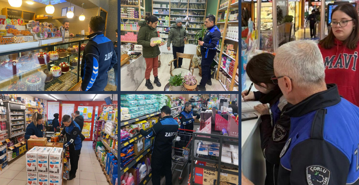 Ramazan Öncesi Çorlu’da Sıkı Denetim: Fırın, Market ve Tatlıcılara Yakın Takip