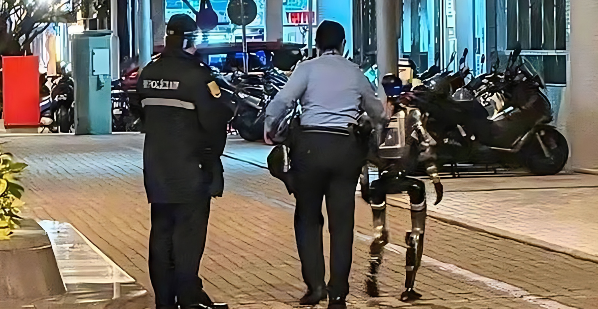 Robotu Gözaltına Aldılar! Sokakta Yaşanan Olay Dünya Gündemine Oturdu