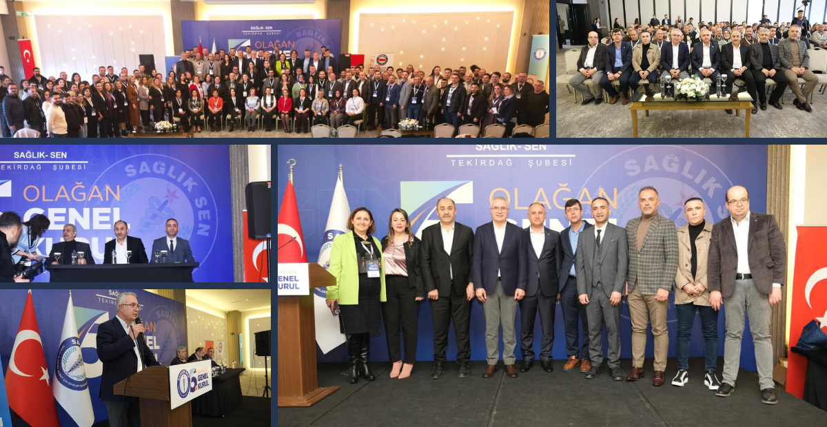 Sağlık-Sen Tekirdağ’da Sandık Heyecanı: Hüseyin Avni Yeniay Güven Tazeledi