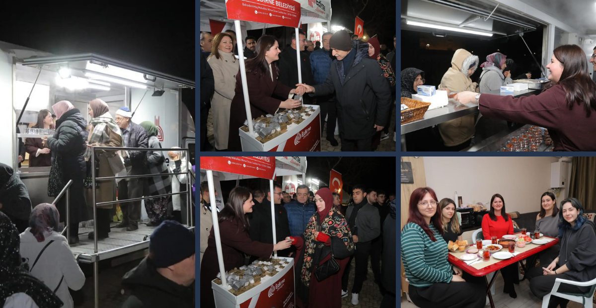 Selimiye’de Tarihi Gece! Filiz Gencan İlk Teravihte Vatandaşlarla Buluştu