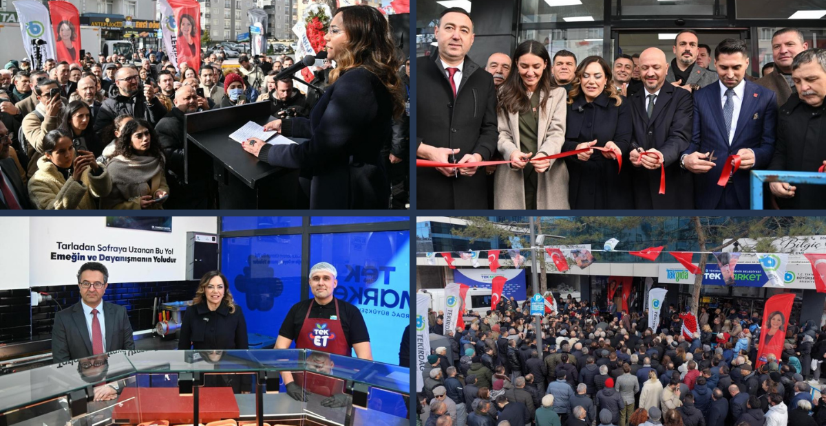 TEK Market Çerkezköy’de Kapılarını Açtı