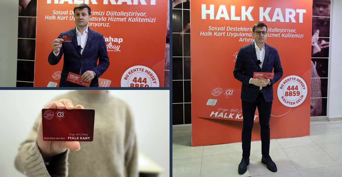 Tekirdağ Çerkezköy’de Erzak Kolisi Yerine Halk Kart Dönemi!