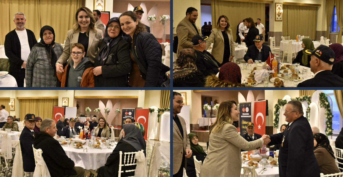 Tekirdağ Malkara’da Duygusal İftar! Şehit Aileleri Ve Gaziler Aynı Sofrada