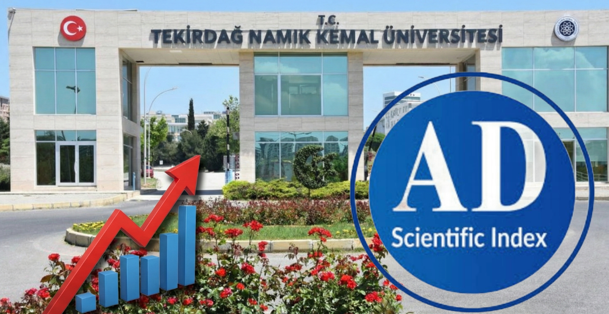 Tekirdağ Namık Kemal Üniversitesi, AD Scientific Index 2025’te Önemli Başarı Elde Etti