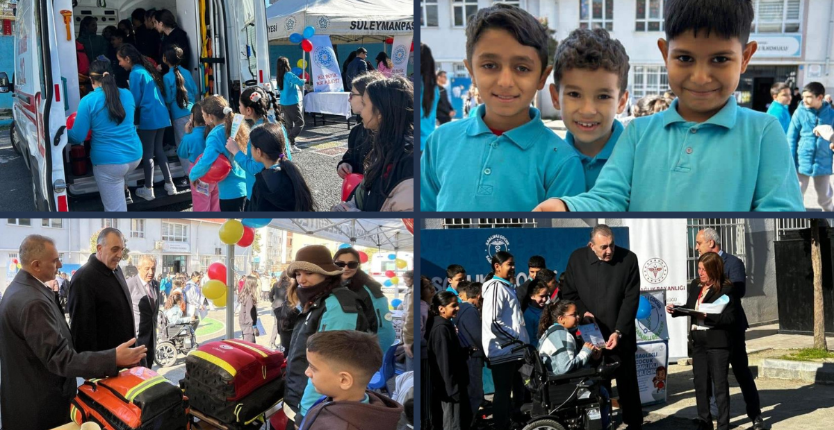 Tekirdağ Süleymanpaşa Aydoğdu İlk/Ortaokulu’nda Sağlık Seferberliği