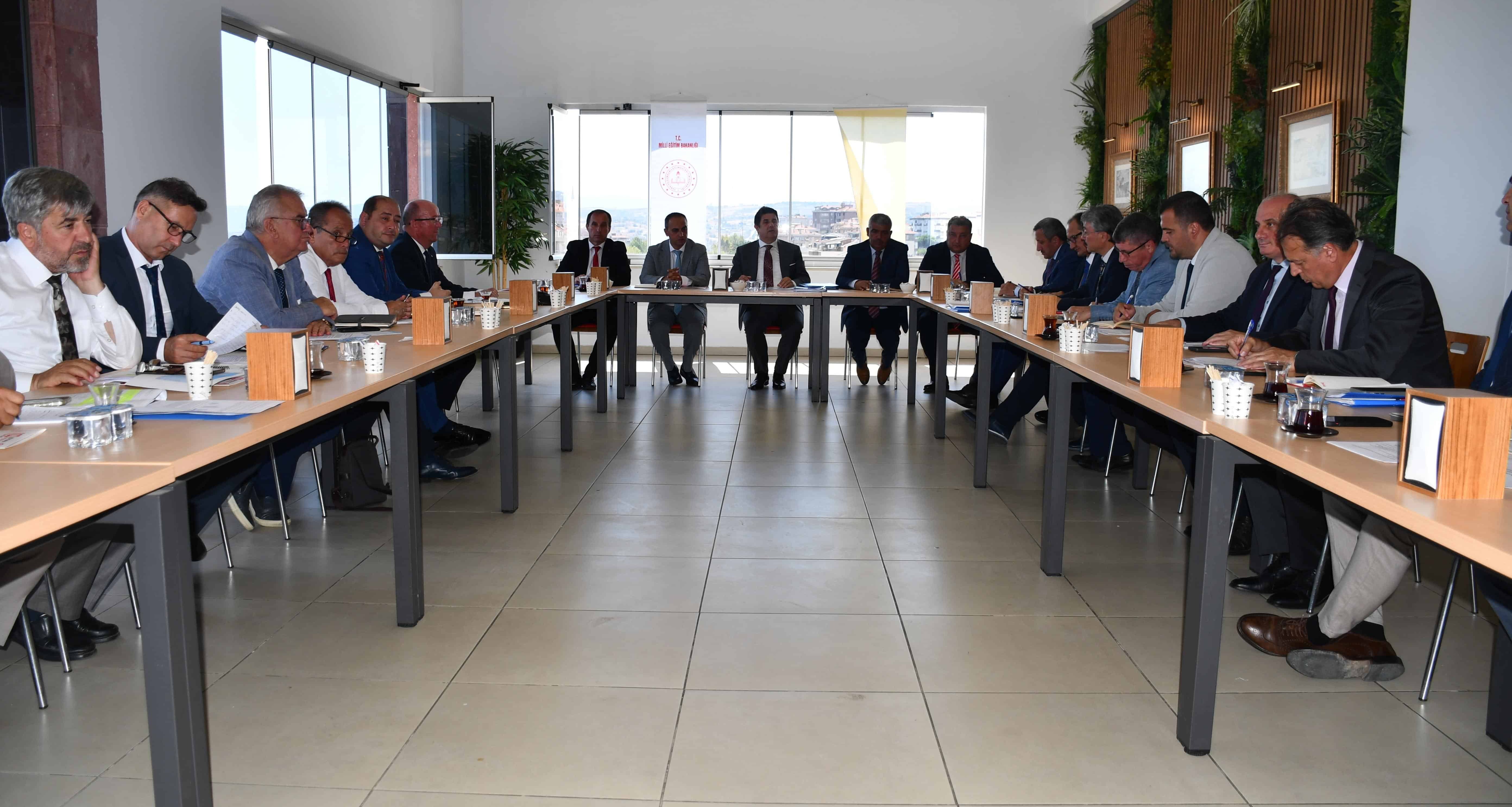 Tekirdağ’da İlçe Millî Eğitim Müdürleri Kurulu Toplantısı Yapıldı