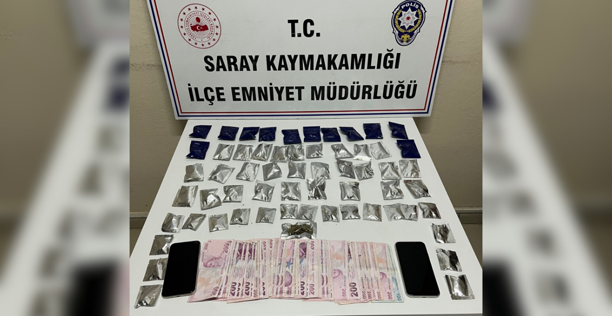 Tekirdağ’da Şüpheli Araçtan Uyuşturucu Çıktı: 2 Kişi Tutuklandı