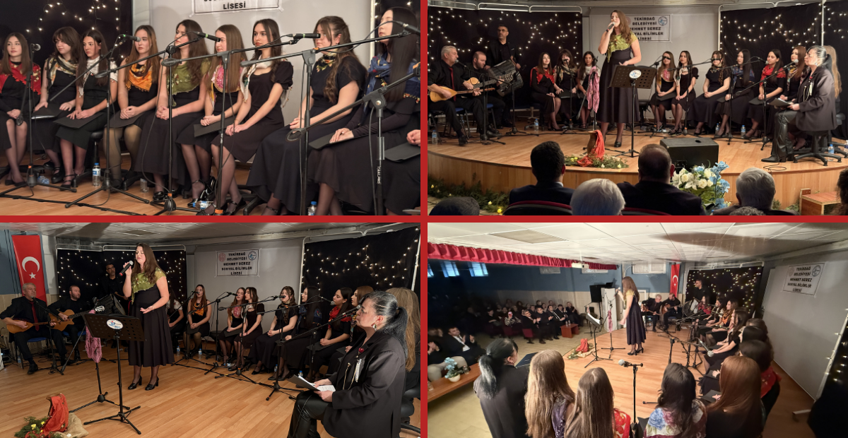 Tekirdağ’da Duygulandıran Gece: Lise Öğrencilerinden Neşet Ertaş’a Unutulmaz Anma Konseri