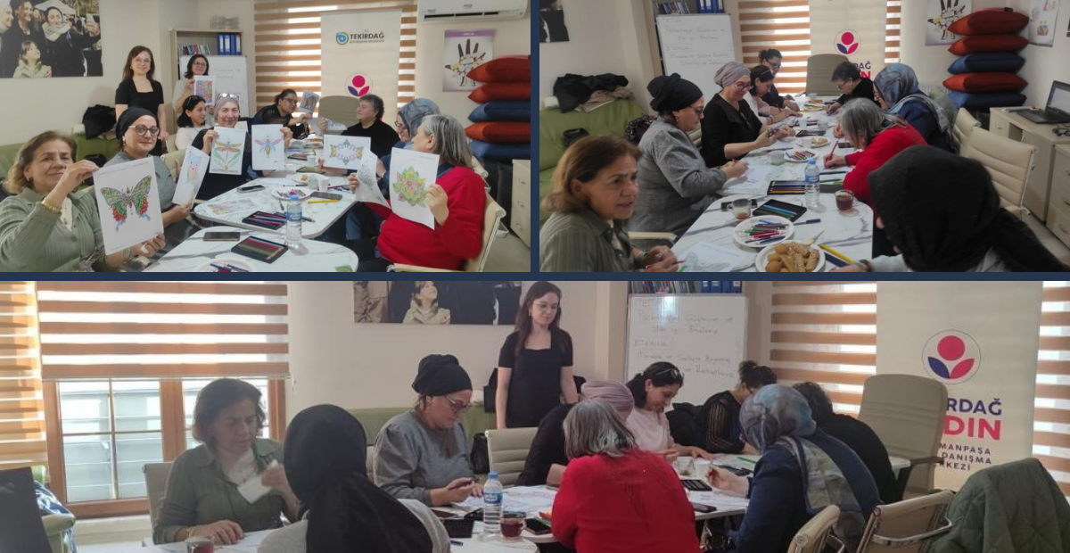 Tekirdağ’da Kadınlara Güç Veren Atölyeler: Danışma Merkezlerinde Farkındalık Çalışmaları Sürüyor
