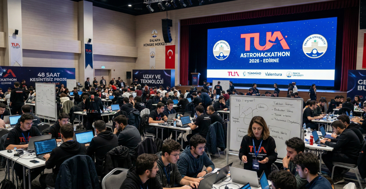 Uzayın Kalbi Edirne'de Atacak! Genç Mucitler 48 Boyunca Uyumayacak