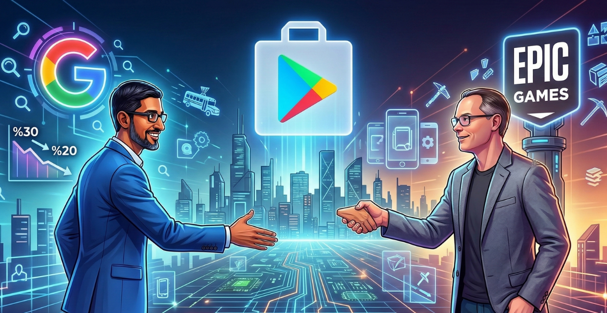 Yazılım Dünyasında Tarihi Barış: Google Ve Epic Games El Sıkıştı