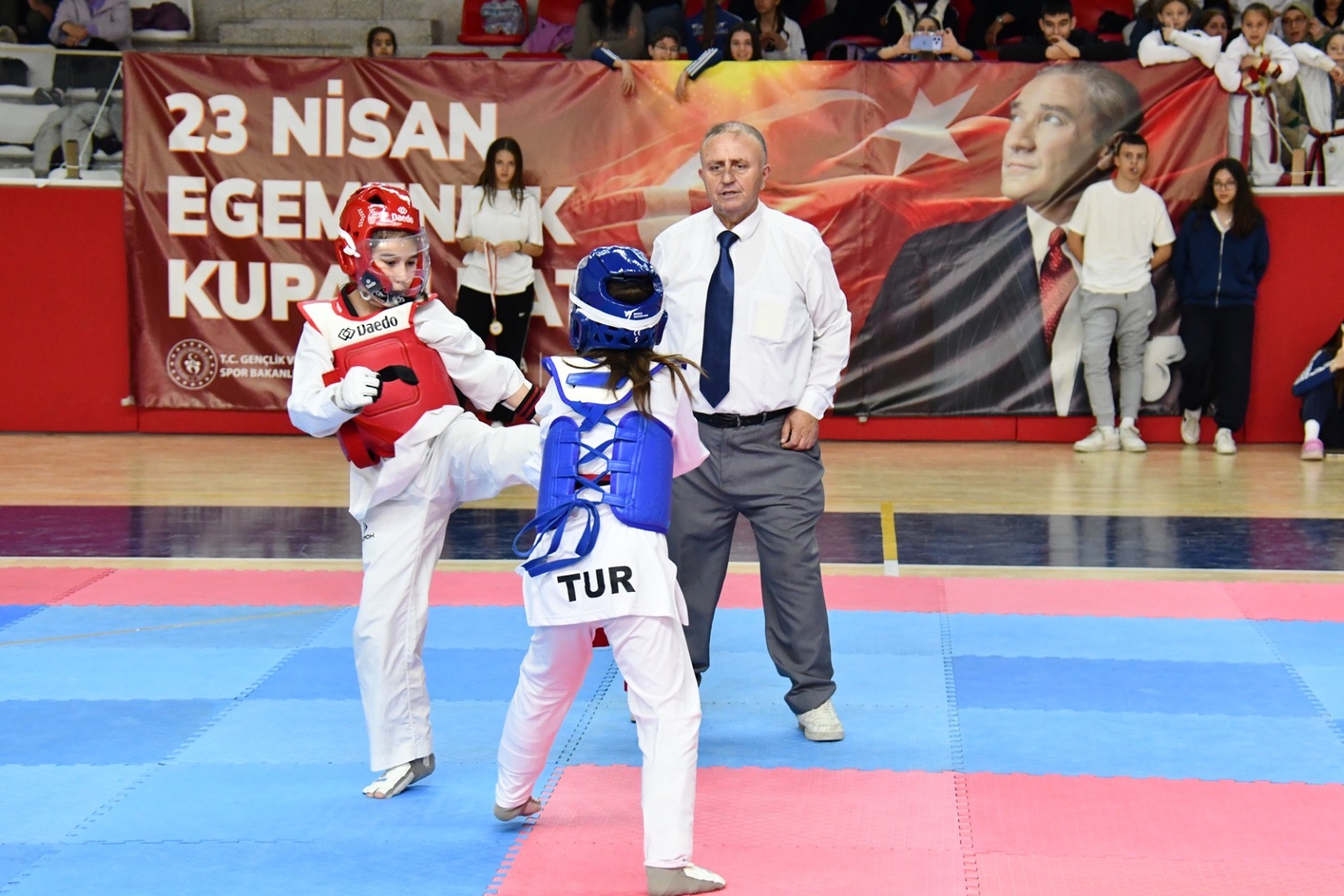 Tekirdağ’da 23 Nisan Coşkusu Taekwondo Turnuvasıyla Taçlandı